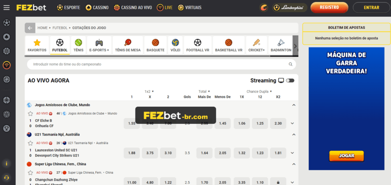 Site aposta esportiva